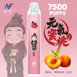 INF-鬼滅之刃聯名-一次性電子煙-元氣蜜桃 一次性電子煙|INF 無限 × 鬼滅之刃 聯名款|7500口 -蜜桃口味