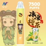 INF-鬼滅之刃聯名-一次性電子煙-凍檸茶 一次性電子煙|INF 無限 × 鬼滅之刃 聯名款|7500口 - 冰凍檸茶口味