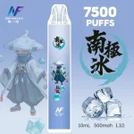 INF-鬼滅之刃聯名-一次性電子煙-南極冰 一次性電子煙|INF 無限 × 鬼滅之刃 聯名款|7500口 -南極冰口味