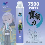 INF-鬼滅之刃聯名-一次性電子煙-寶礦力 一次性電子煙|INF 無限 × 鬼滅之刃 聯名款|7500口 - 寶礦力口味