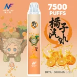 INF-鬼滅之刃聯名-一次性電子煙-橘子汽水 一次性電子煙|INF 無限 × 鬼滅之刃 聯名款|7500口 - 橘子汽水口味