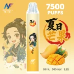 INF-鬼滅之刃聯名-一次性電子煙-芒果 一次性電子煙|INF 無限 × 鬼滅之刃 聯名款|7500口 -芒果口味