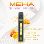 一次性電子煙｜MEHA 魅嗨 Xbar 小黑條 -三重芒果口味