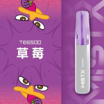 MISTX-TW6500-鴨嘴獸-草莓 一次性電子煙|MISTX 鴨嘴獸 TE6500 - 草莓口味