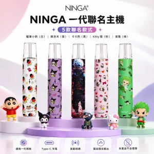 換彈式主機｜NINGA 一代卡通聯名主機｜動漫 IP 授權設計 通用一代規格